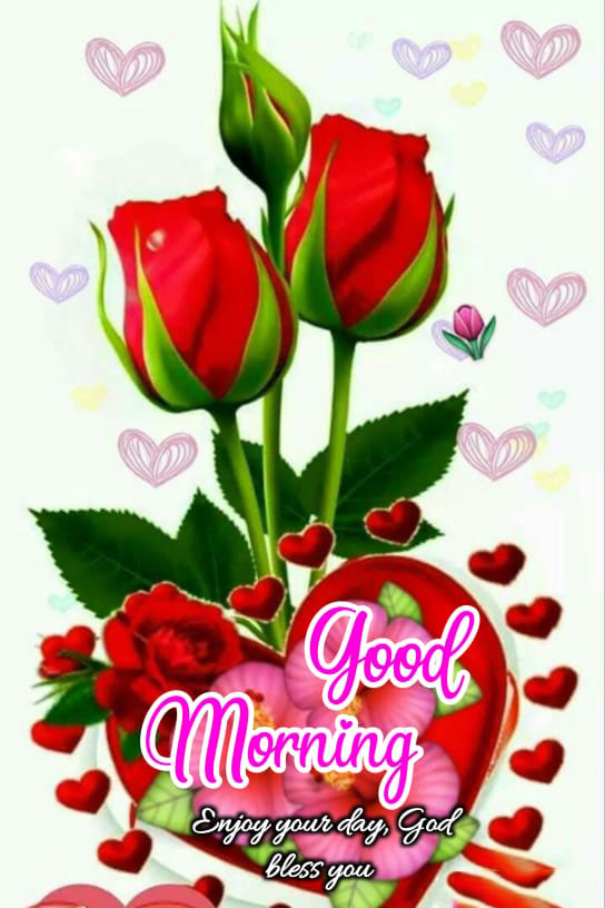 GOOD MORNING Enjoy your day God bless you 1
