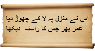 Best Urdu Poetry on Hope